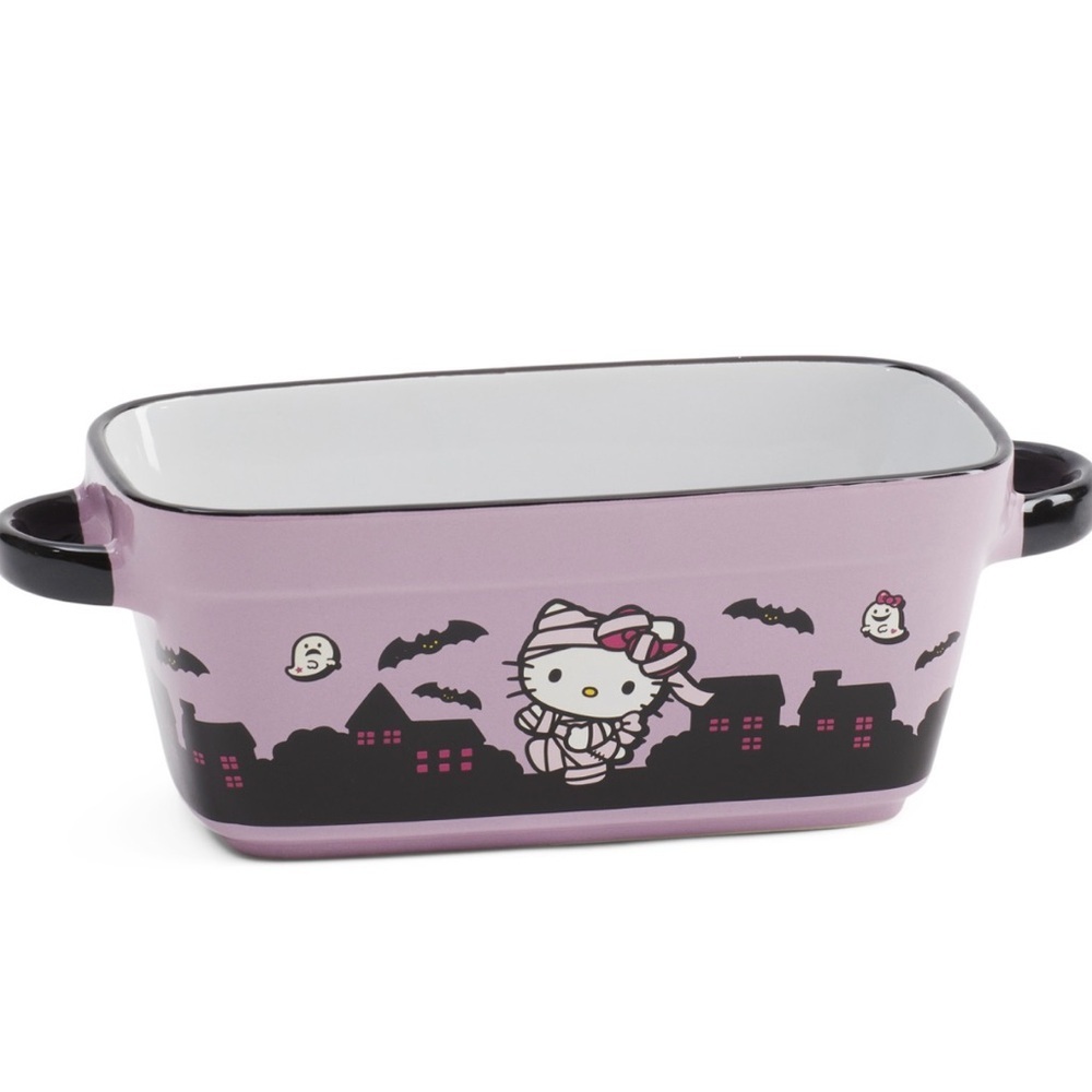 Hello Kitty Halloween Mummy Baking Ceramic Dish NEW Sanrio
